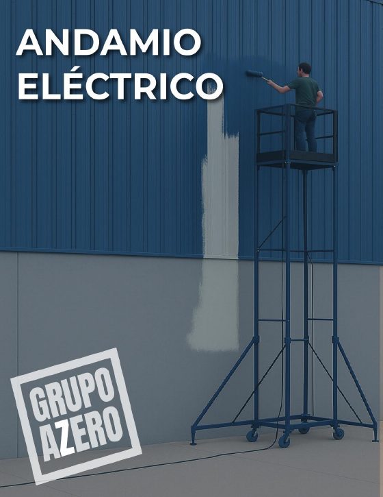Portada del mini catálogo Andamio eléctrico