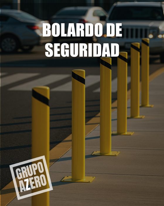 Portada del mini catálogo Bolardo de seguridad