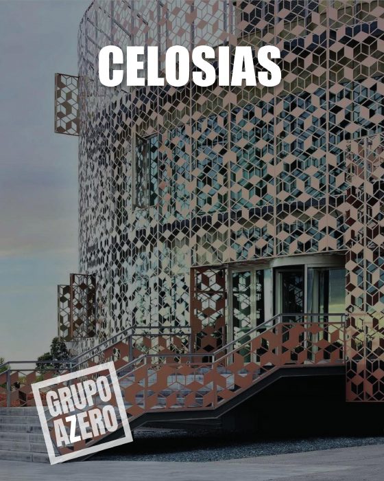 Portada del mini catálogo Celosías
