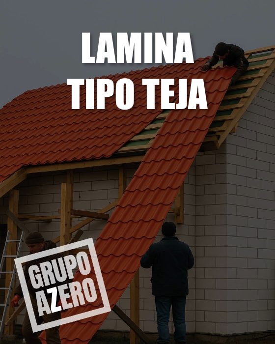 Portada del mini catálogo Lámina tipo teja