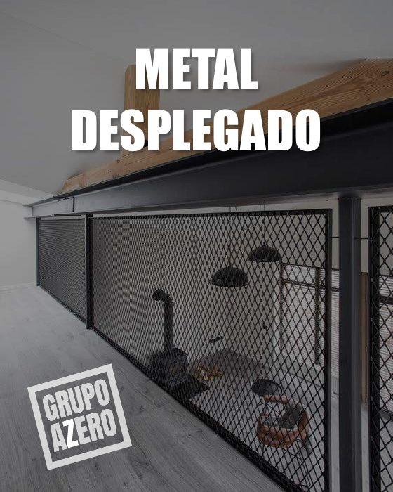 Portada del mini catálogo Metal desplegado