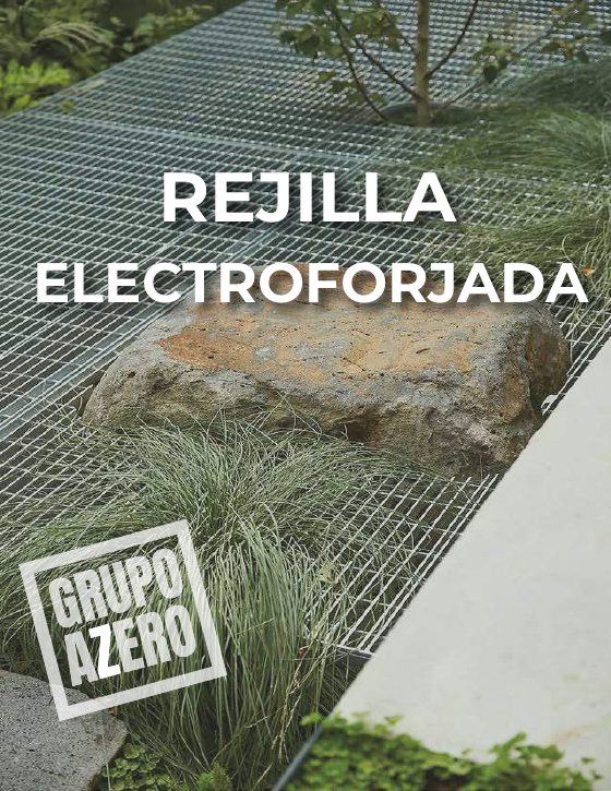 Portada del mini catálogo Rejillas electroforjadas