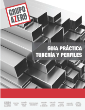 Portada de la Guía práctica de tubería y perfiles